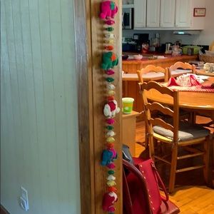 Felt wall hanging or Garland